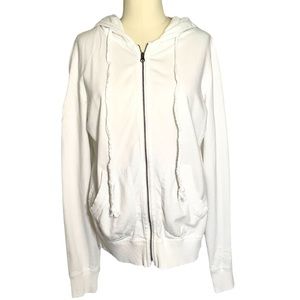 Mododoc Embroidered Full Zip  Hoodie